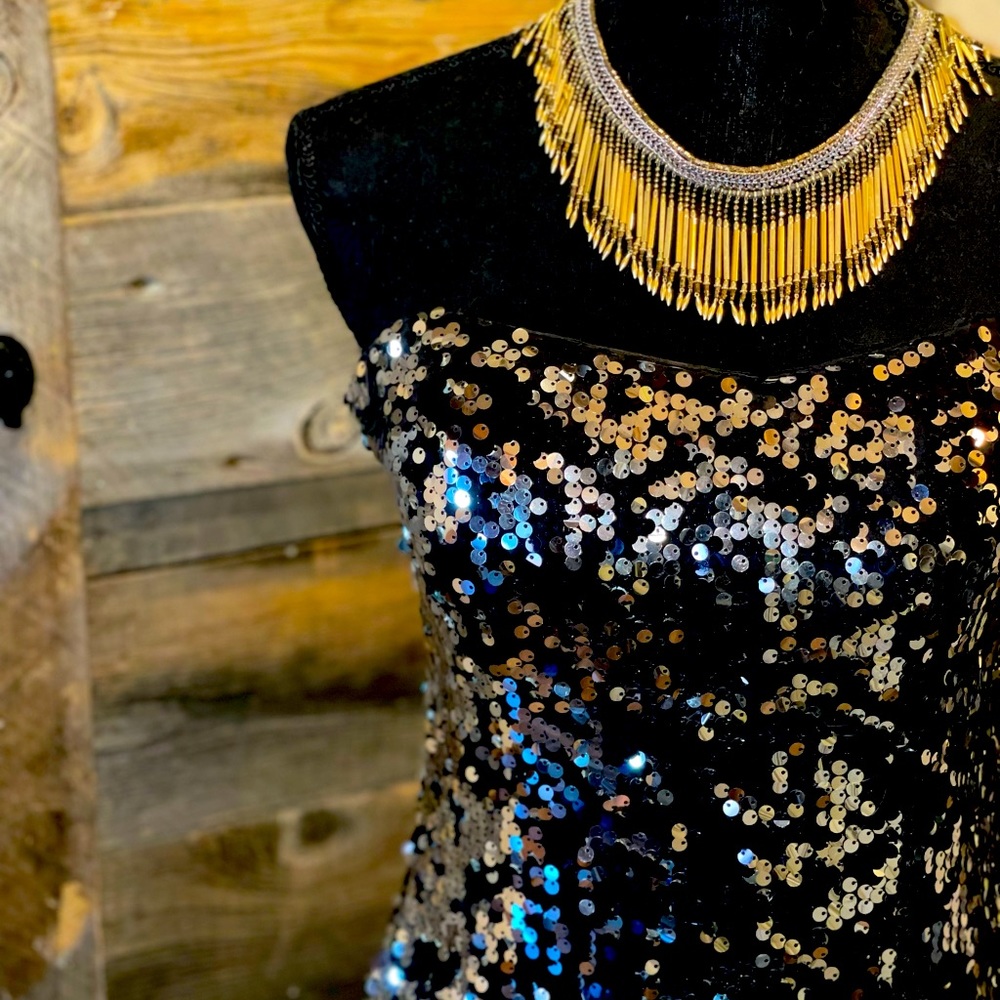 Sequin cocktail dress